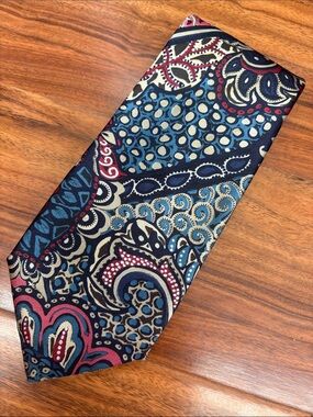 Geoffrey Beene Neck‎ Tie Paisley